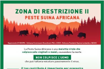 Peste suina africana - istituzione zona di restrizione ii - comune di borgo priolo